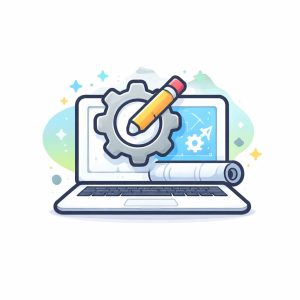 Engineering laptop category icon for CAD and technical software laptops